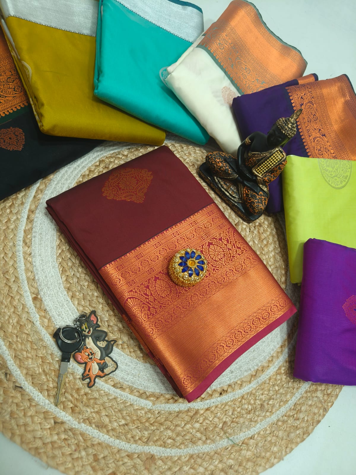 Tana Soft Silk Sarees - Image 2