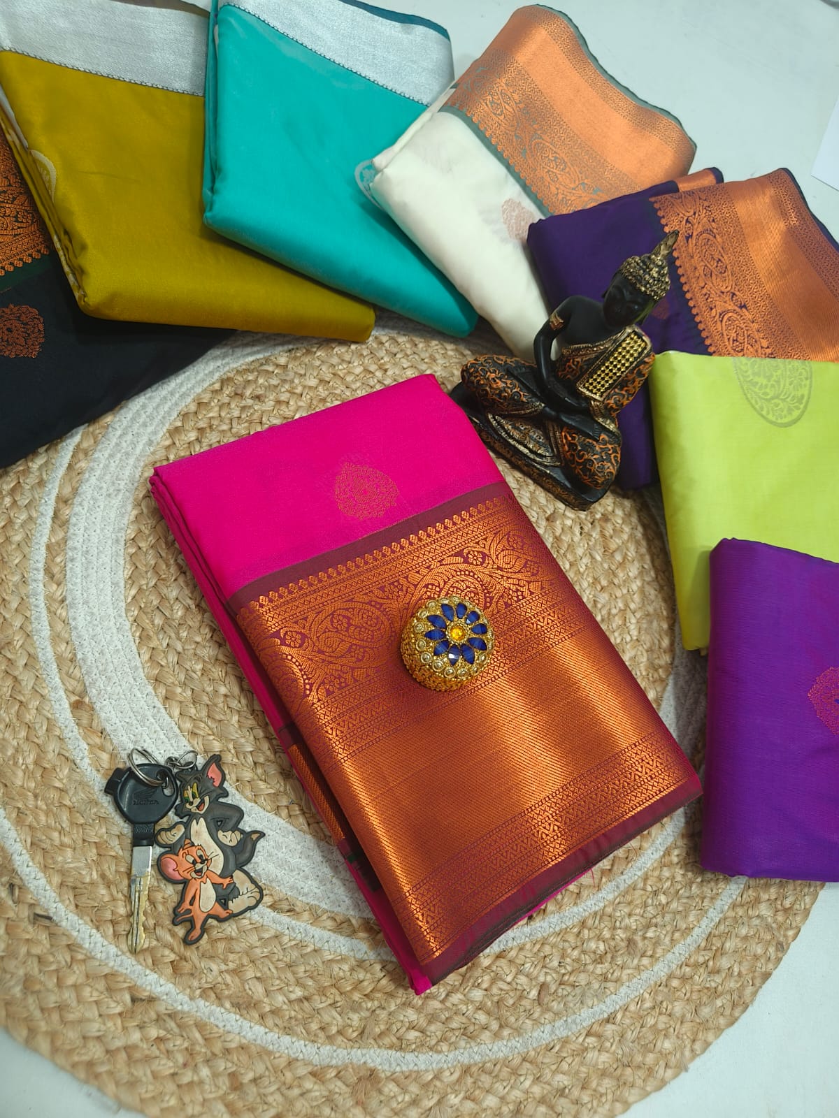 Tana Soft Silk Sarees - Image 13