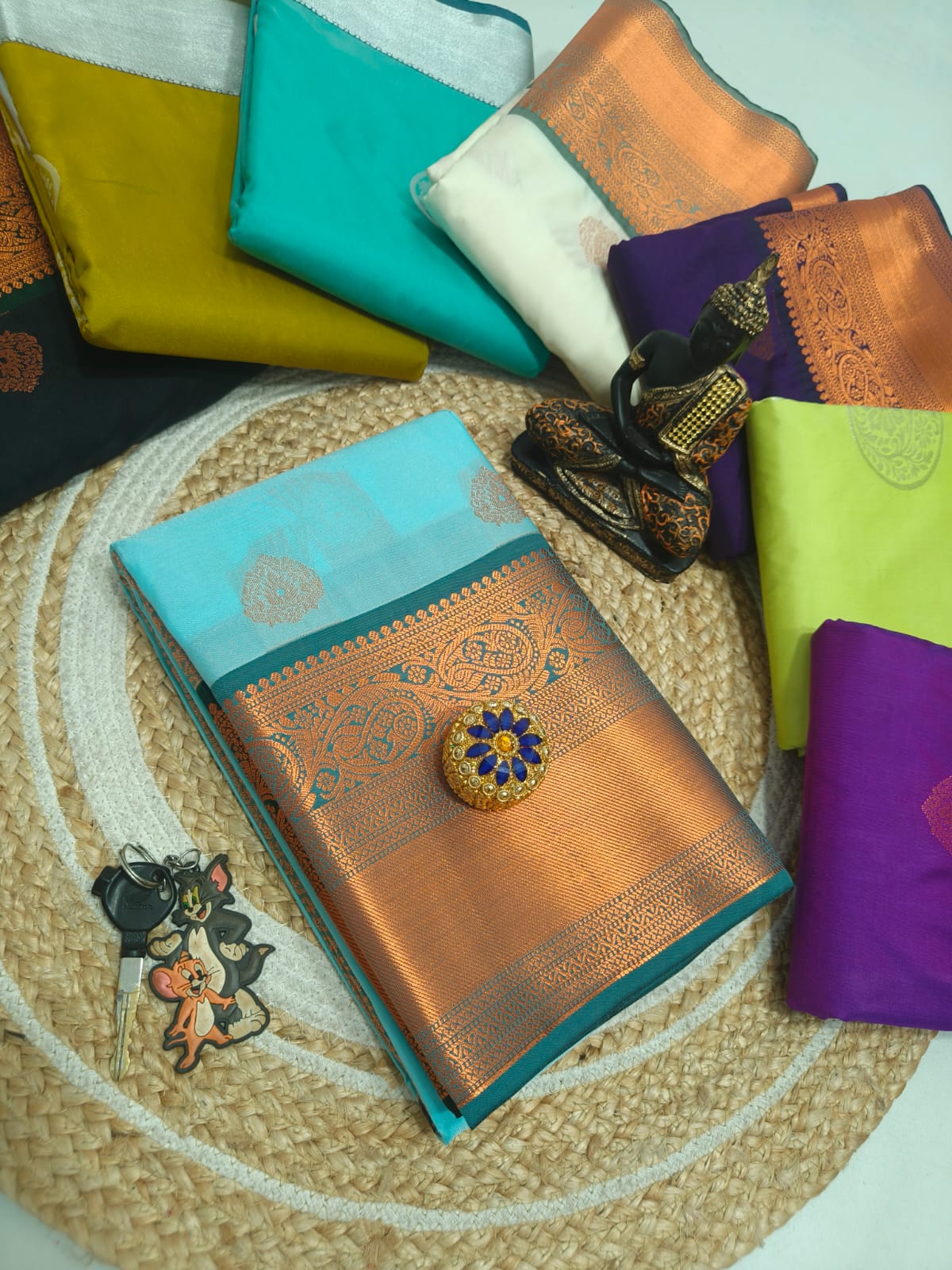 Tana Soft Silk Sarees - Image 12