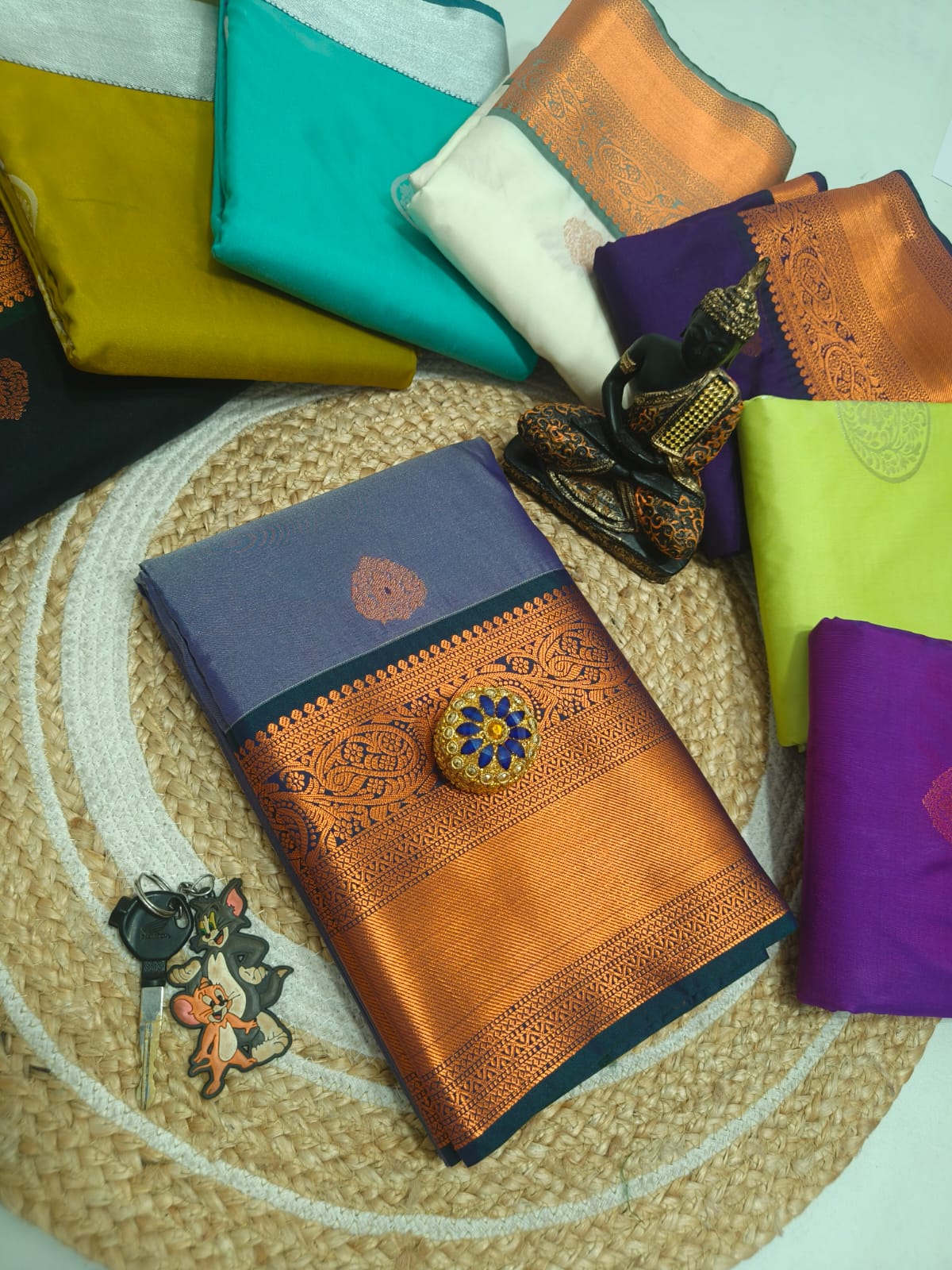 Tana Soft Silk Sarees - Image 11